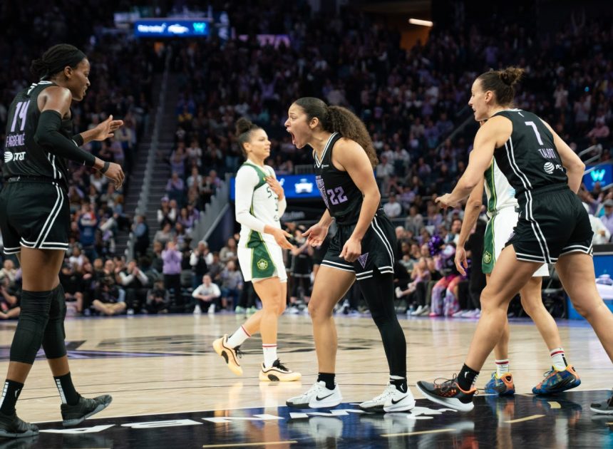Valkyries close home stand with blowout win over Seattle Storm