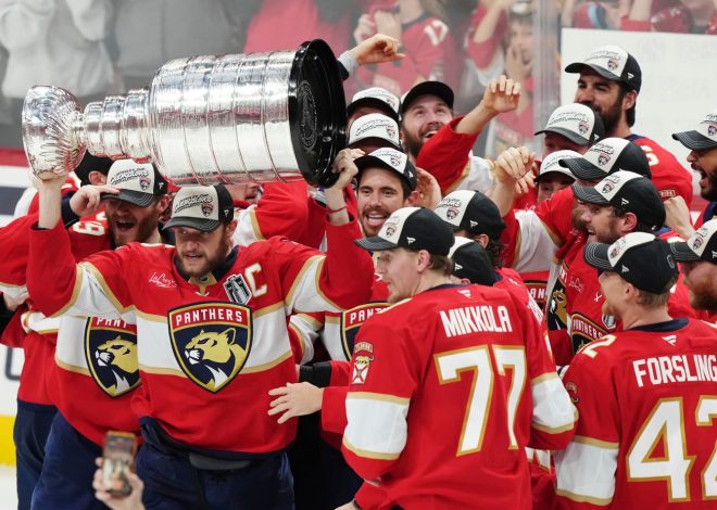 Back-to-back Cats: Panthers repeat as Stanley Cup champions by beating the Oilers in 6 games