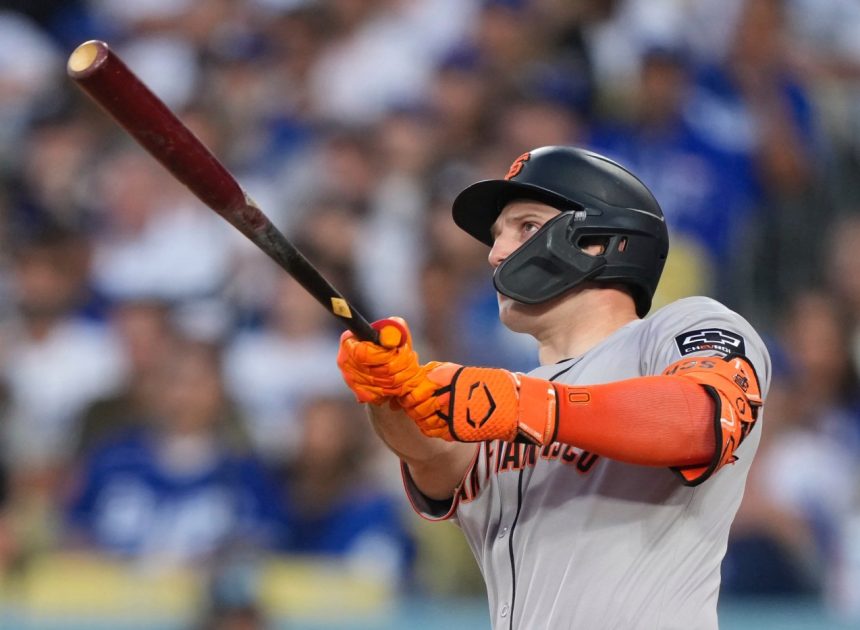 Schmitt powers SF Giants to win over Dodgers with first career grand slam