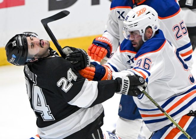 From cellar to Stanley Cup Final, ex-Sharks d-man plays big role with Oilers