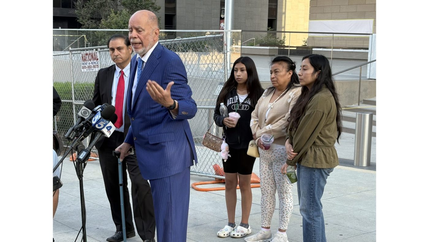 U.S. citizen released on bond after being detained by ICE agents on her way to work in downtown Los Angeles