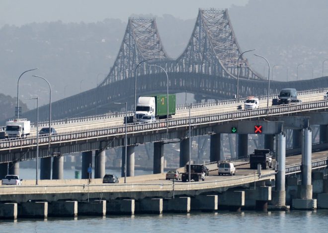 Lanes will be closed on Richmond-San Rafael Bridge starting Friday night