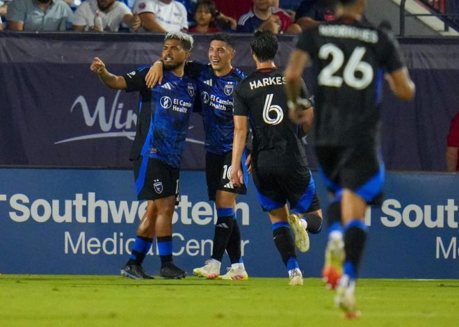 San Jose Earthquakes use 4 second-half goals to beat 9-man FC Dallas 4-2