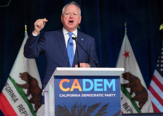 Barabak: Yelling and finger-pointing at California Democratic Party convention
