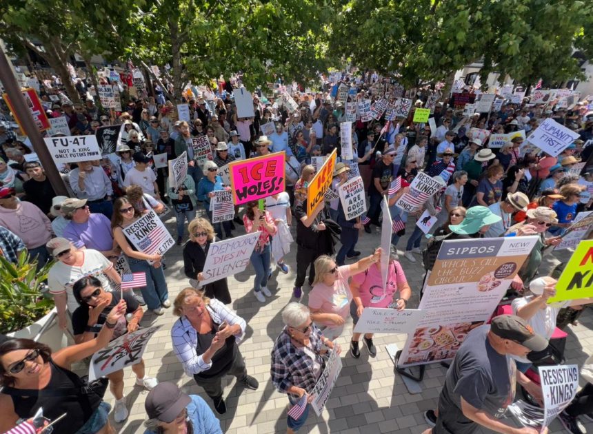 No Kings protests against Trump kick off around the Bay Area on Saturday