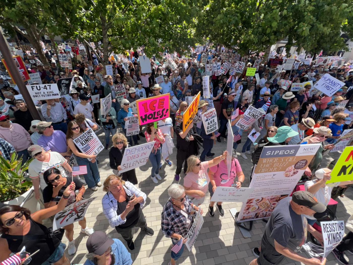 No Kings protests against Trump kick off around the Bay Area on Saturday