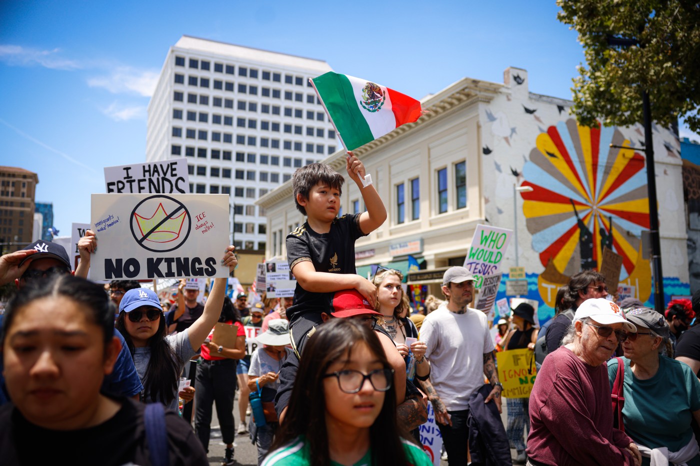 Photos: No Kings demonstrations throughout the Bay Area