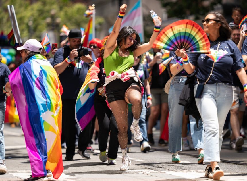 Photos: Rainbows, music, dance and joyful pride … hundreds participate in the 55th annual San Francisco Pride Parade