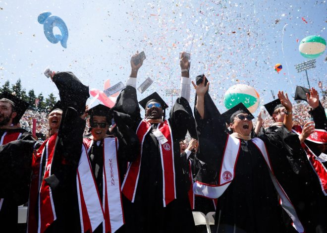 Photos: Stanford University holds their 134th commencement on Sunday