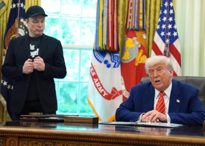 Tesla stock plunges as Musk’s feud with Trump over GOP tax bill spooks investors