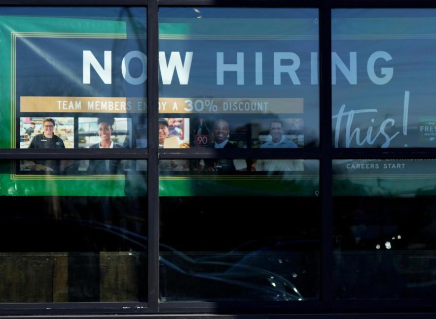 Americans filing for jobless benefits at highest level in eight months