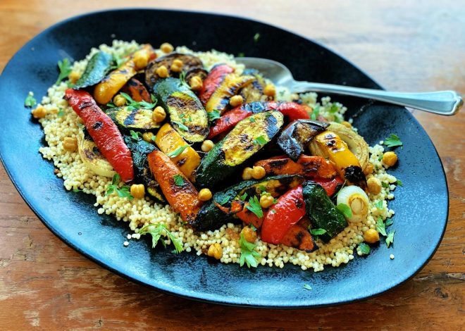 Brighten up your summer grill with spice-roasted vegetables