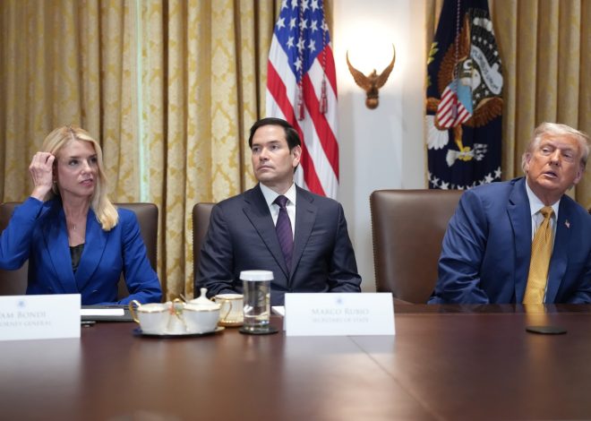 As MAGA fumes about Epstein, Trump defends AG Bondi