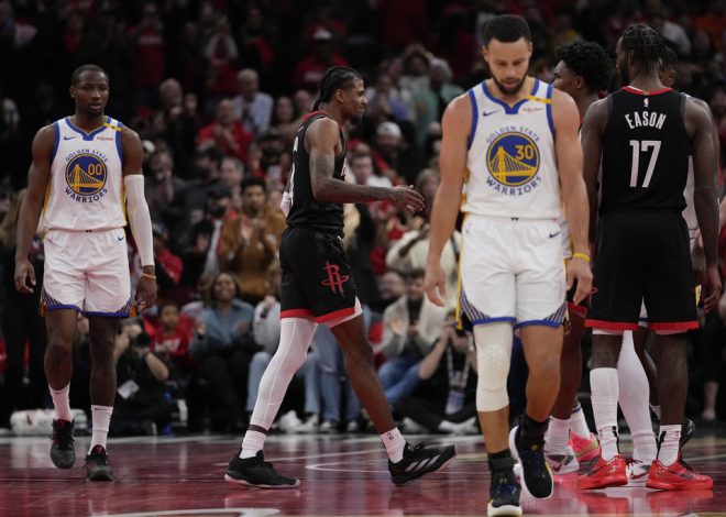 Warriors’ NBA Cup group includes two of the West’s biggest offseason climbers