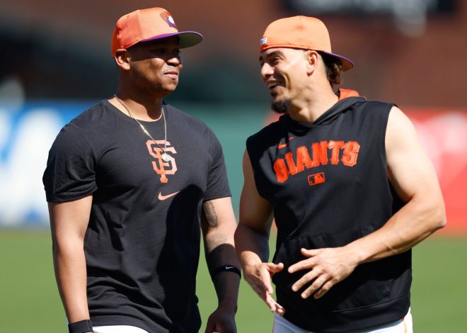 Rafael Devers to play first base against Braves as SF Giants seek answers