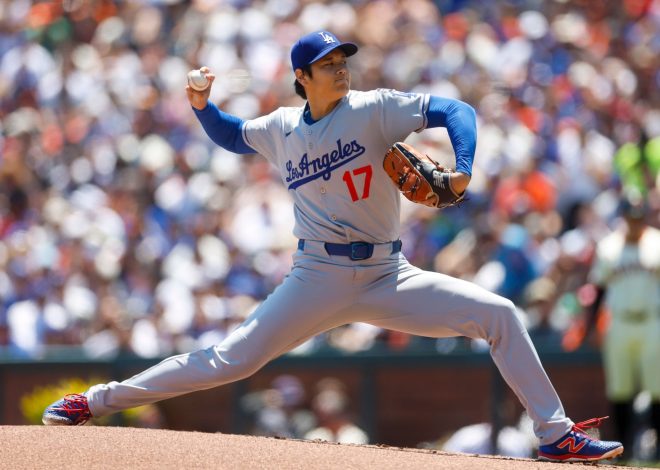 SF Giants’ offense silenced as Ohtani pitches in rivalry for first time