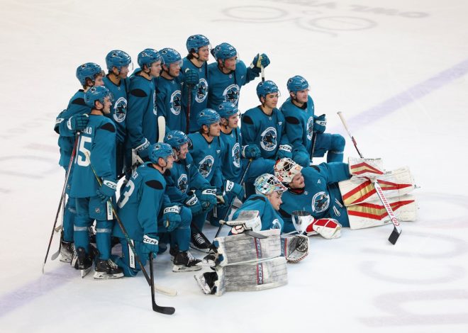 Eric Pohlkamp’s hat trick, Michael Misa’s assist highlight Sharks prospect scrimmage, end of development camp