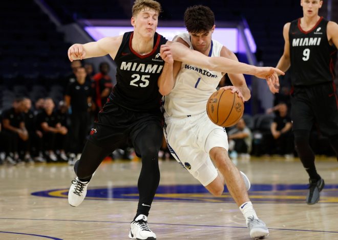 NBA Summer League: Warriors squad gets first look at Hansen Yang in Las Vegas opener