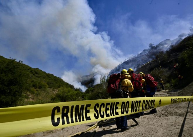 13-year-old suspected of setting off fireworks that sparked California wildfire