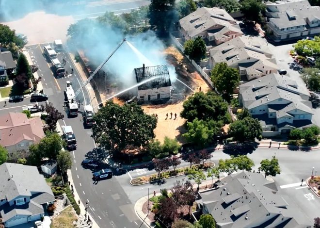 San Ramon: Fire at historic house being investigated as arson
