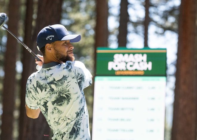 Curry just off Pavelski’s lead to open ‘title defense’ in Tahoe celebrity golf tournament