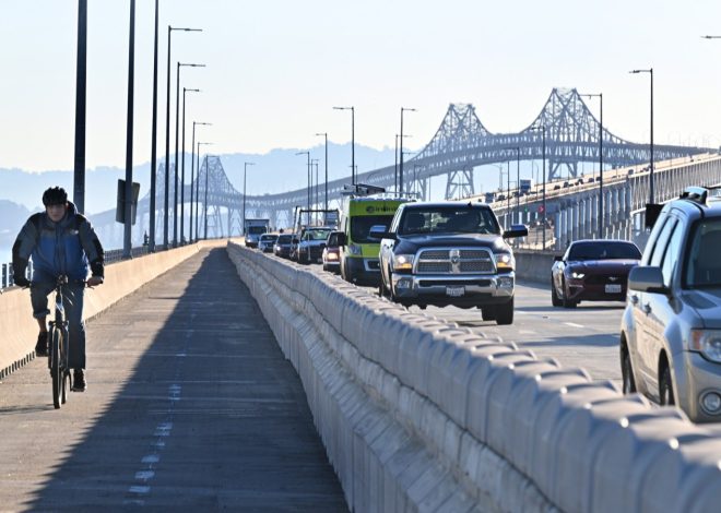 Richmond-San Rafael Bridge revised bike path plan submitted