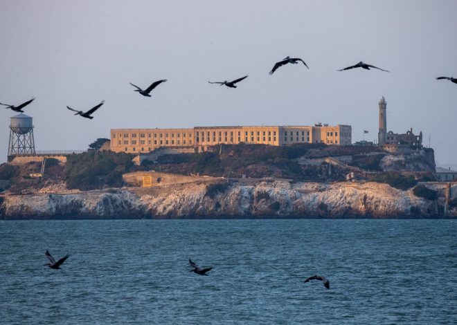 Attorney General Pam Bondi visits Alcatraz to advance Trump’s plans to reopen the former prison