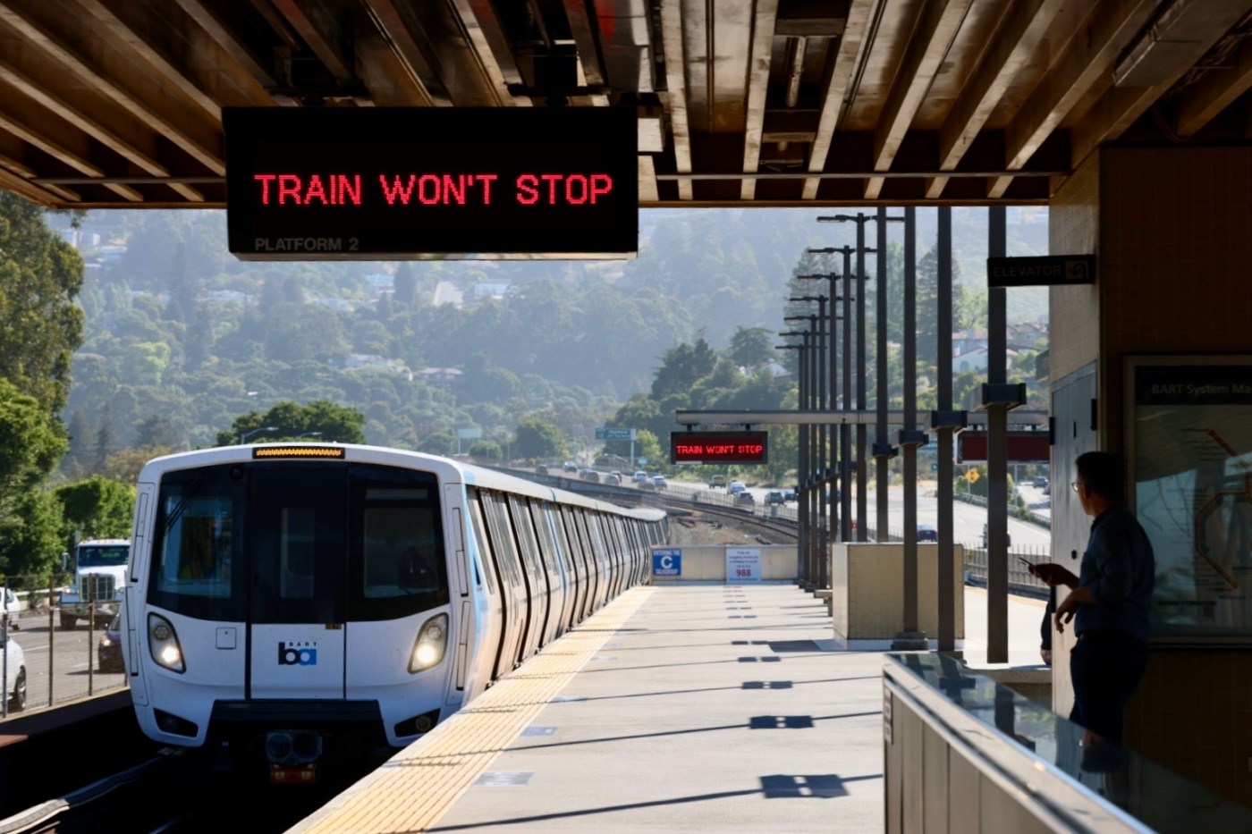 Power outage interrupts BART service in central, east Contra Costa County