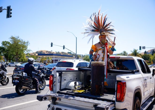 Protesters dance, march to Morgan Hill ICE office for immigrants’ rights