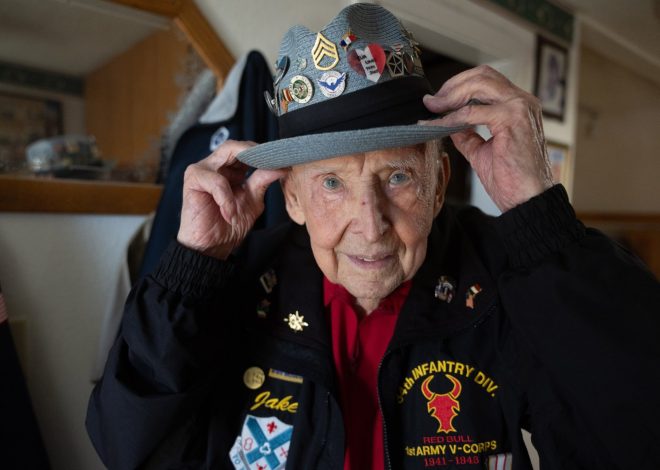 D-Day veteran, TikTok star ‘Papa Jake’ Larson dies at 102