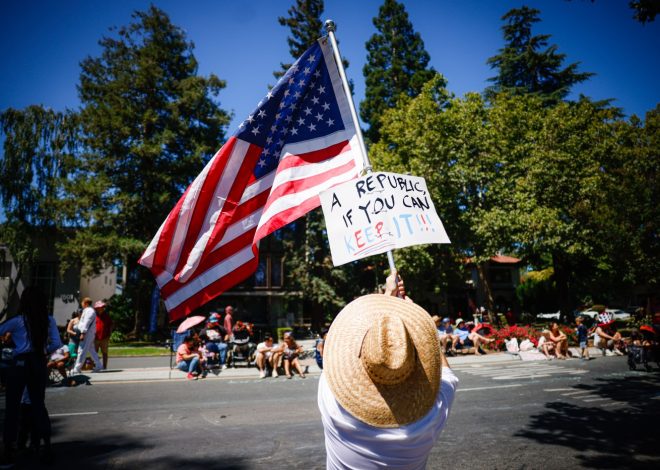 ‘We celebrate all’: America’s diversity and concern on display at San Jose Fourth of July parade