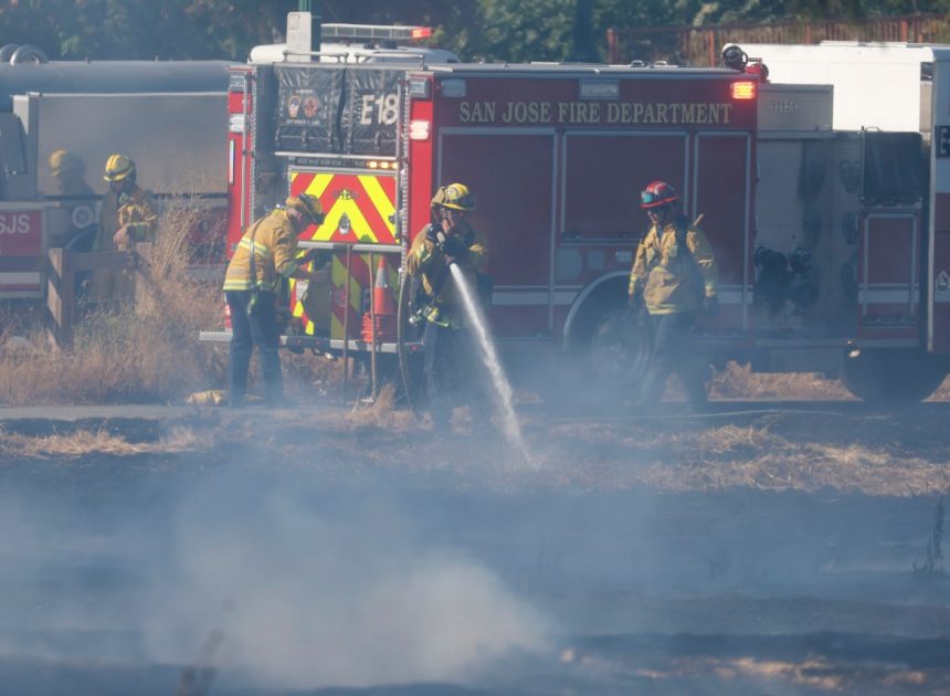 San Jose: Firefighters respond to blazes south of Mineta International