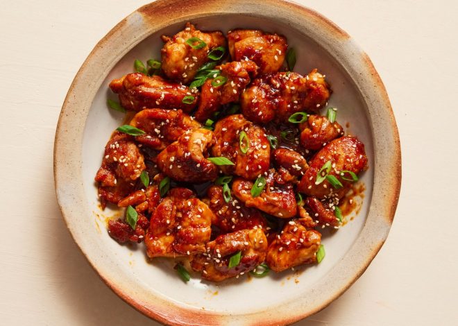 Spicy-sweet gochujang elevates this simple chicken stir-fry